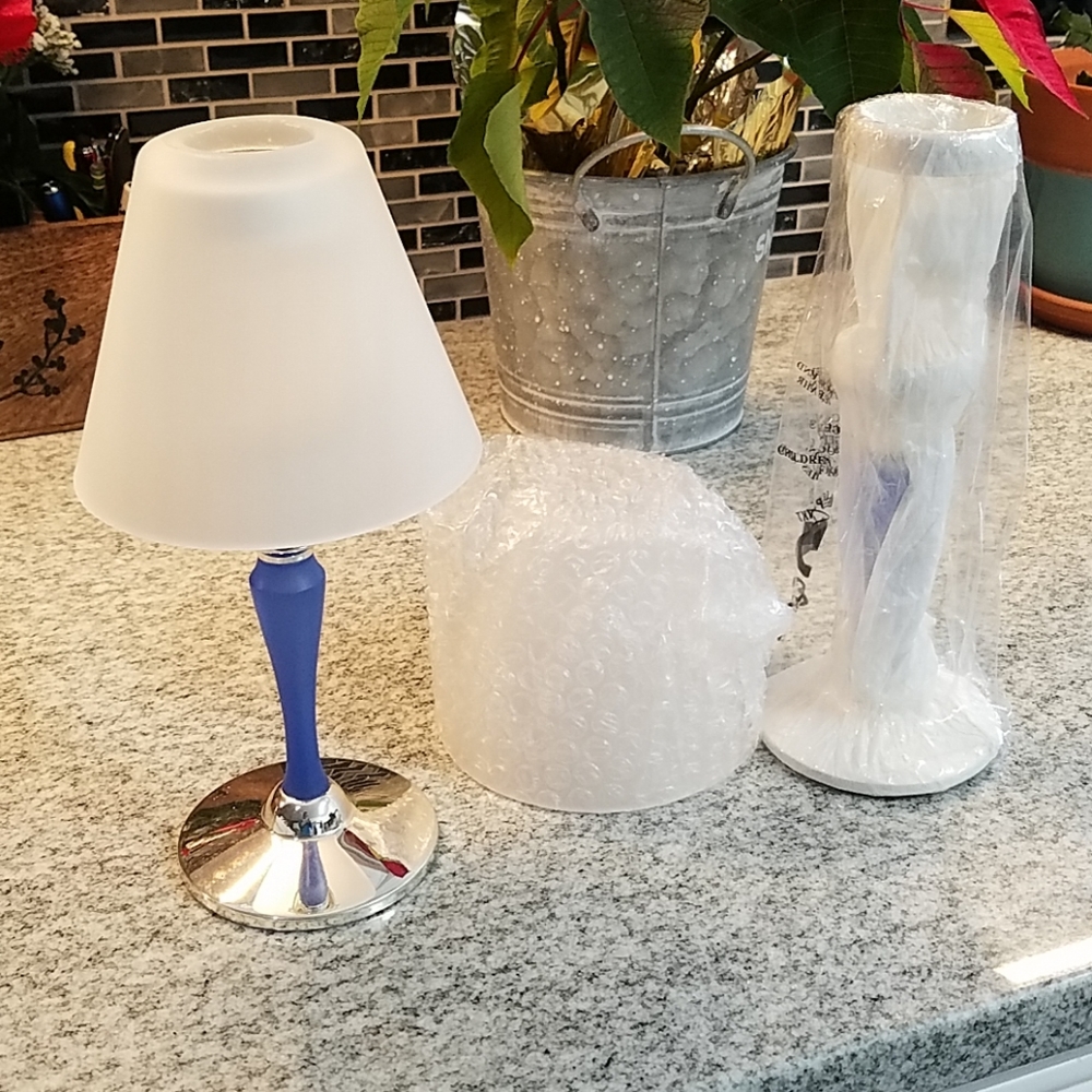 PartyLite Coronation tealight lamps